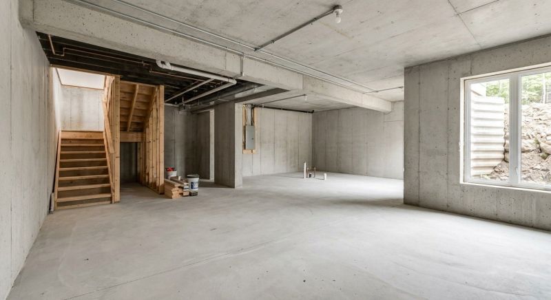 Basement Concrete Installation in Woodbury, CT