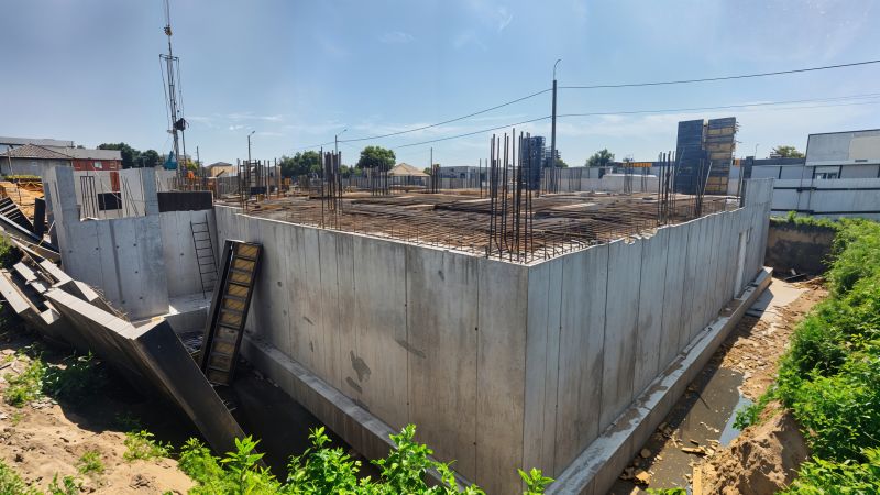 Commercial Slab Construction in Orange, CT