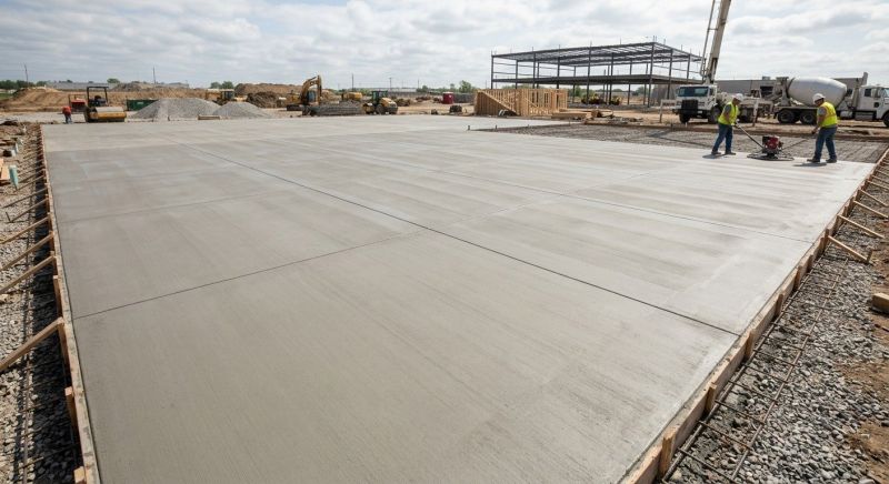 Commercial Slab Installation in Cromwell, CT