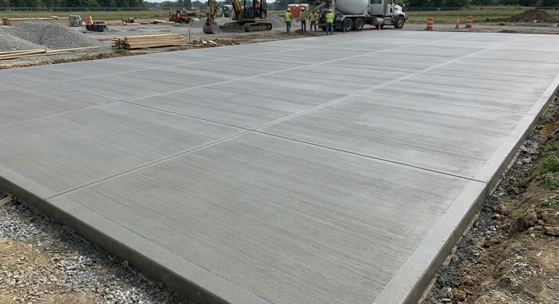 Commercial Slab Installation in New Britain, CT