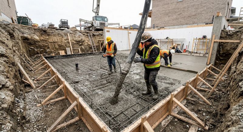 Concrete Basement Pouring in Hamden, CT