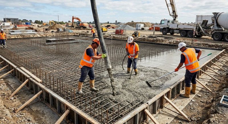 Concrete Foundation Pouring in Hamden, CT