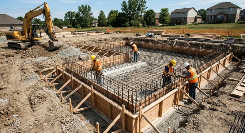 Foundation Construction in Milford, CT