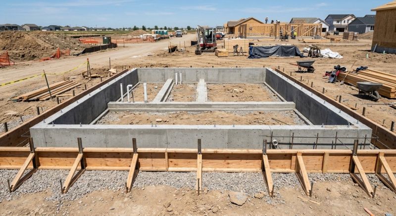 Foundation Construction in New Britain, CT