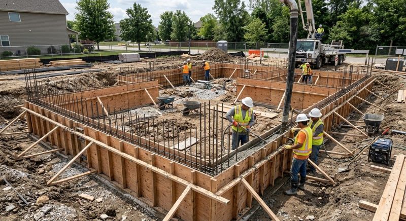 Foundation Construction in North Haven, CT