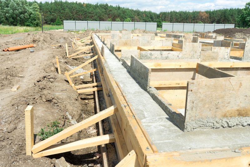 Foundation Footer Installation in Hamden, CT