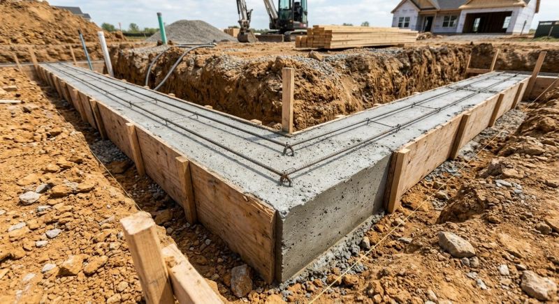 Foundation Footer Installation in Hamden, CT