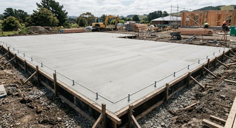 Foundation Slab Construction in Hamden, CT