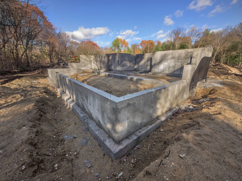Foundation Wall Pouring in Derby, CT